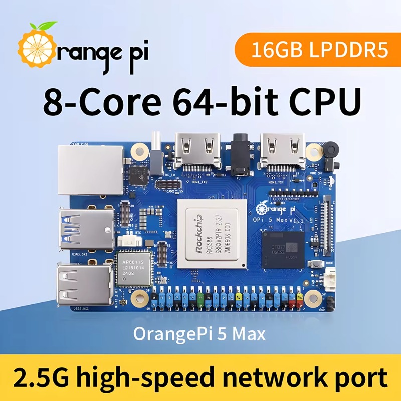 【Penjualan Terlaris】OEM Orange - Orange Pi 5 Max Rk3588 ulasan dan harga