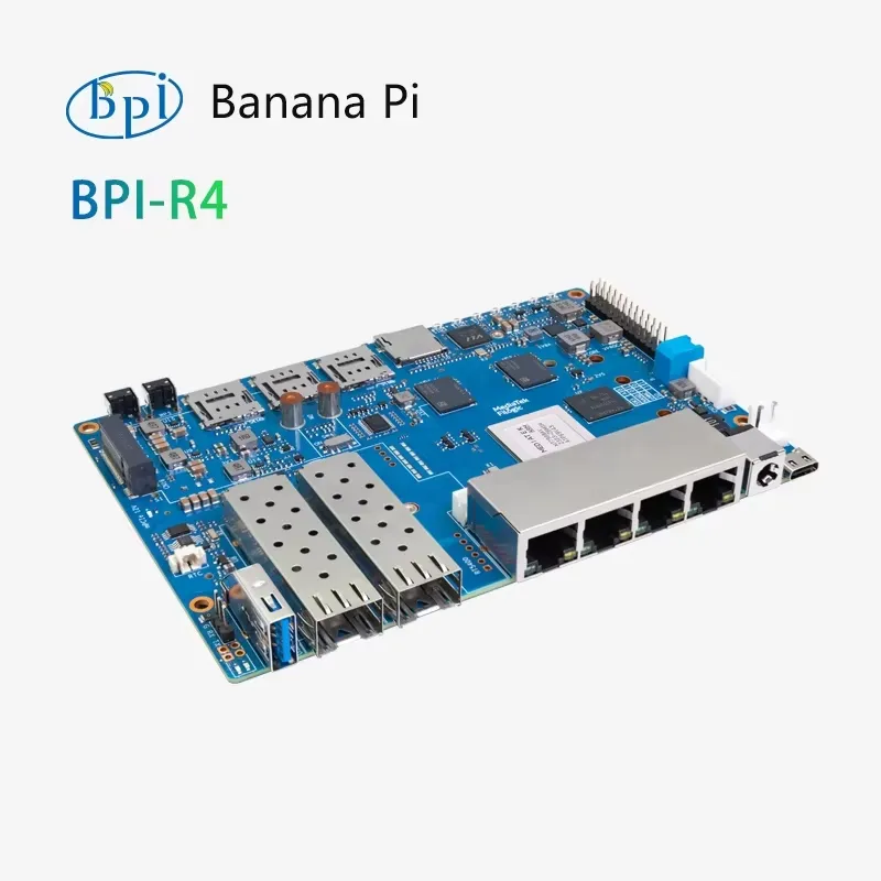 Papan Router WiFi 7 Banana Pi  - Bananapi Bpi R4 Wifi 7 ulasan dan harga